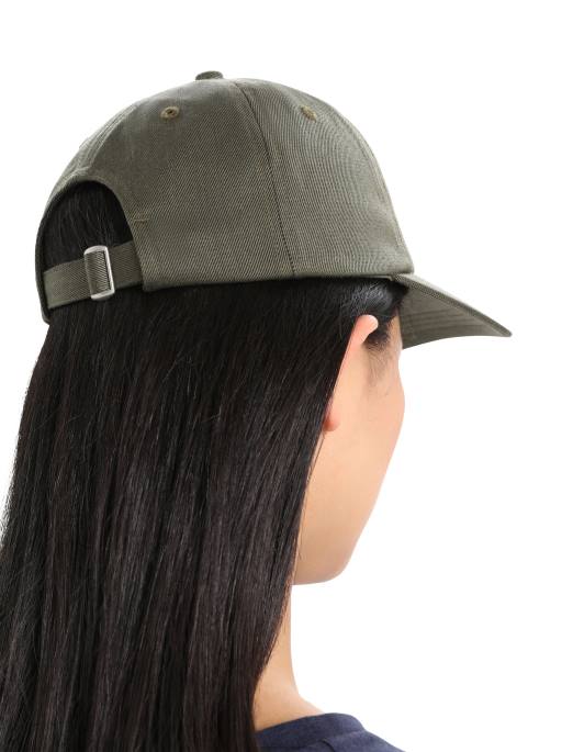 Icebreaker unisex merino 6 panel hat B00X322 tilbehør loden/sort