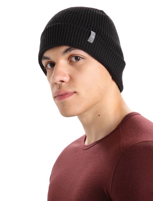 Icebreaker unisex merino feadan slouch hue B00X332 tilbehør sort