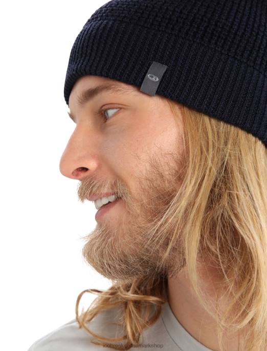 Icebreaker unisex merino feadan slouch hue B00X333 tilbehør midnatsflåde