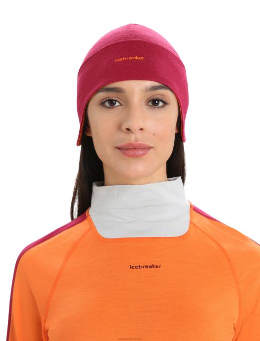 Icebreaker unisex merino kvante hue B00X471 tilbehør kirsebær/flash