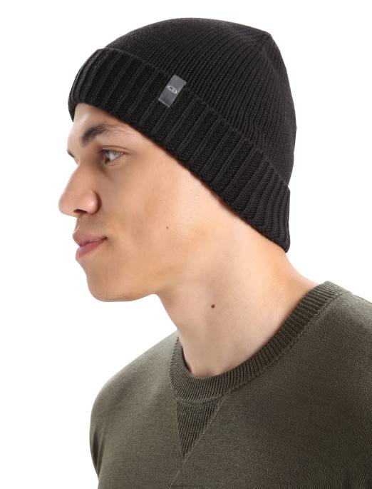 Icebreaker unisex merino vela cuff hue B00X335 tilbehør sort