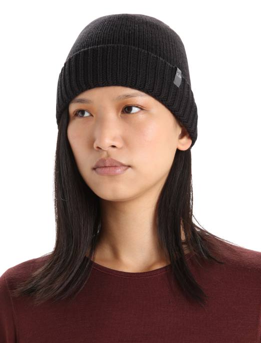 Icebreaker unisex merino vela cuff hue B00X335 tilbehør sort