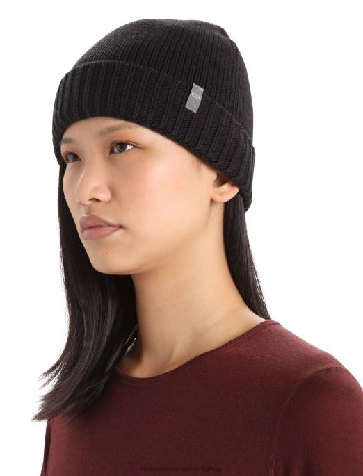 Icebreaker unisex merino vela cuff hue B00X335 tilbehør sort