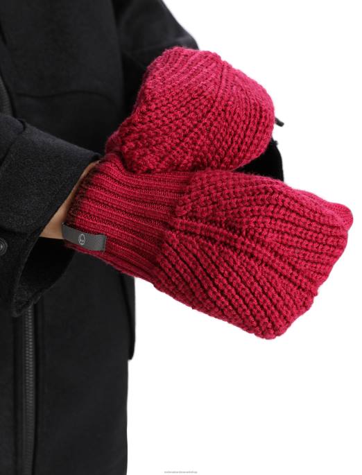 Icebreaker unisex merino waypoint vanter B00X470 tilbehør kirsebær/espresso