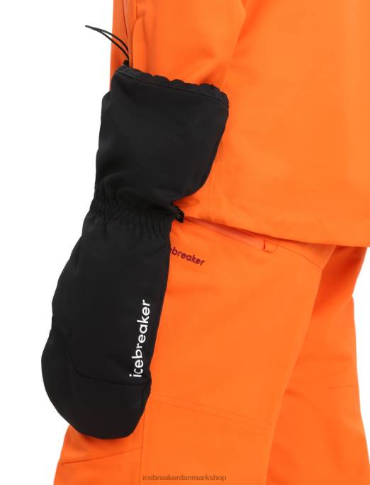 Icebreaker unisex merinoloft luffer B00X307 tøj sort/emalje