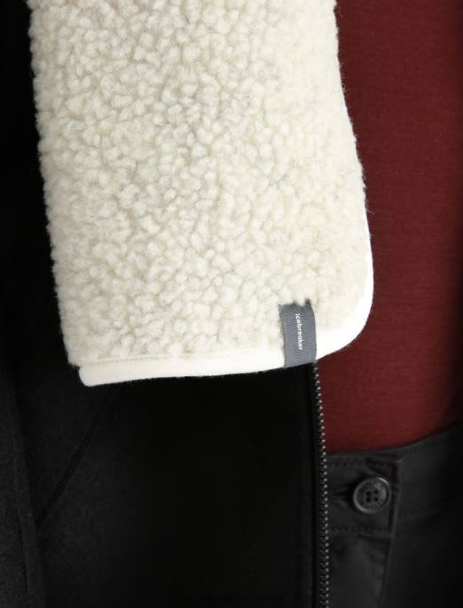 Icebreaker unisex realfleece merino tørklæde med høj luv B00X337 tilbehør ecru lyng