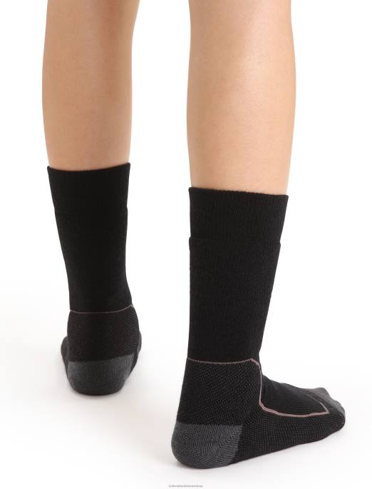 Icebreaker Kvinder merino hike+ medium crew sokker B00X763 tilbehør sort/monsun