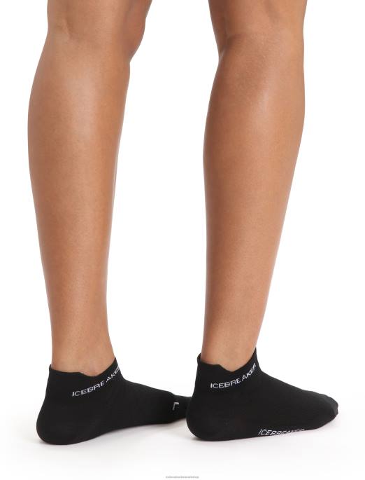 Icebreaker Kvinder merino run+ ultralette mikrostrømper B00X771 tilbehør sort/sne