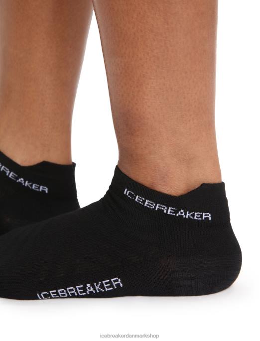 Icebreaker Kvinder merino run+ ultralette mikrostrømper B00X771 tilbehør sort/sne