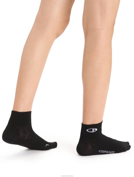 Icebreaker Kvinder merino run+ ultralette ministrømper B00X768 tilbehør sort/sne