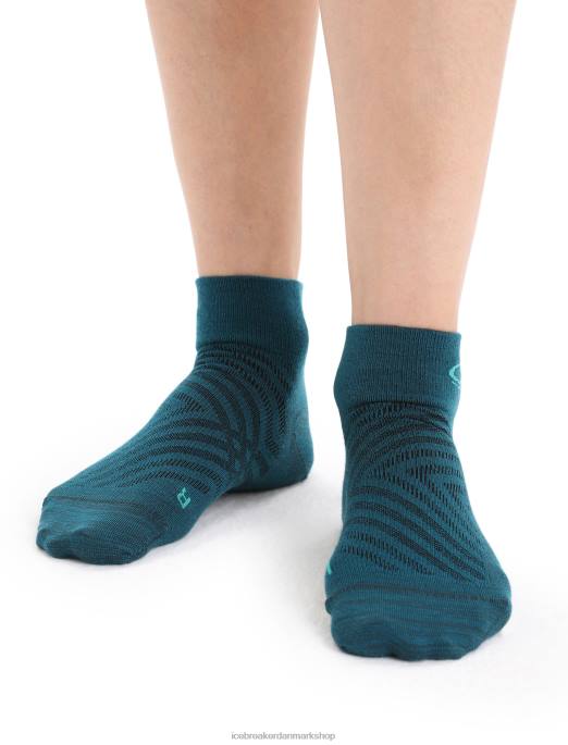 Icebreaker Kvinder merino run+ ultralette ministrømper B00X769 tilbehør grøn herlighed/frisk