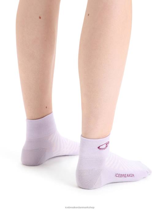 Icebreaker Kvinder merino run+ ultralette ministrømper B00X770 tilbehør lilla blik/go berry