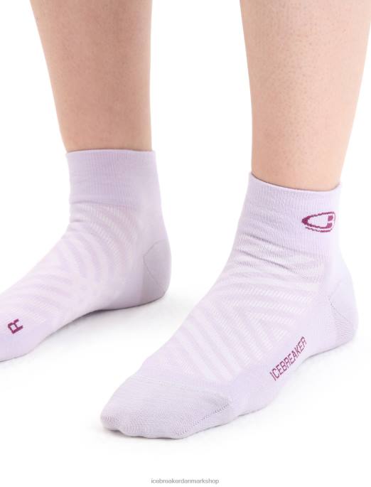 Icebreaker Kvinder merino run+ ultralette ministrømper B00X770 tilbehør lilla blik/go berry
