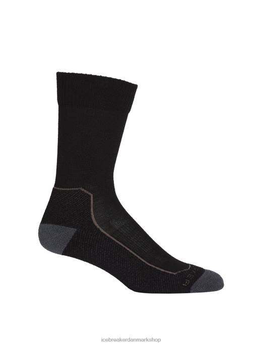 Icebreaker Mænd merino hike+ light crew sokker B00X274 tilbehør sort/mink