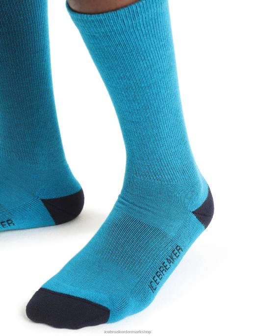 Icebreaker Mænd merino lifestyle light crew sokker B00X294 tilbehør geo blue/midnight navy