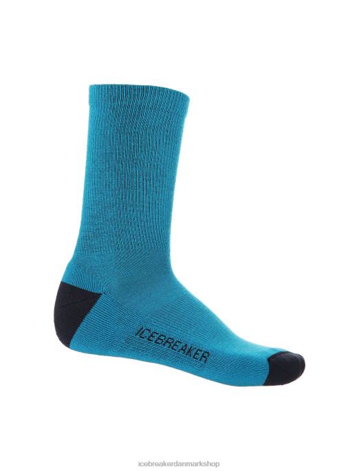 Icebreaker Mænd merino lifestyle light crew sokker B00X294 tilbehør geo blue/midnight navy