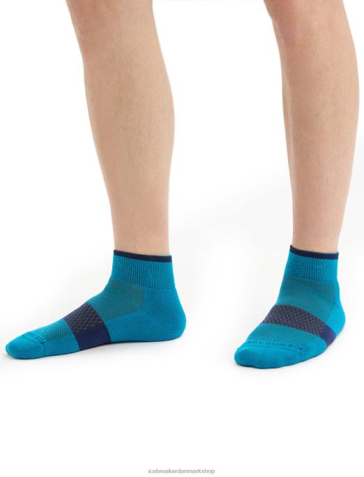 Icebreaker Mænd merino multisport lette ministrømper B00X291 tilbehør geo blå/kongelig marine