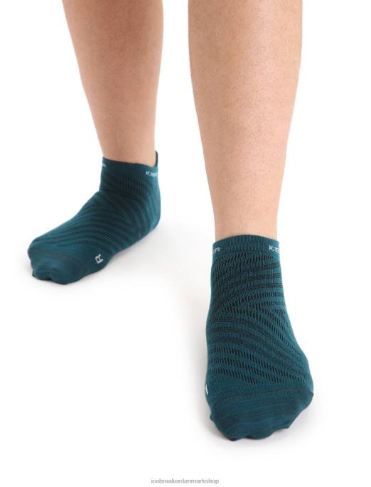 Icebreaker Mænd merino run+ ultralette mikrostrømper B00X265 tilbehør grøn herlighed/sne