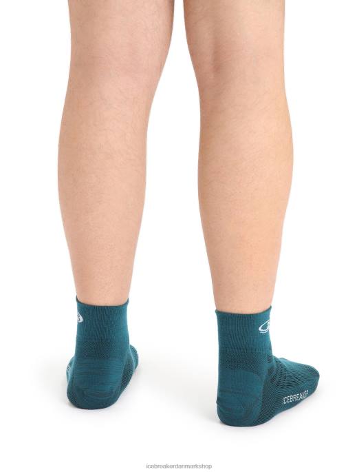 Icebreaker Mænd merino run+ ultralette ministrømper B00X277 tilbehør grøn herlighed/sne