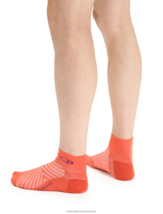 Icebreaker Mænd merino run+ ultralette ministrømper B00X278 tilbehør pulserende jordlyng/go berry