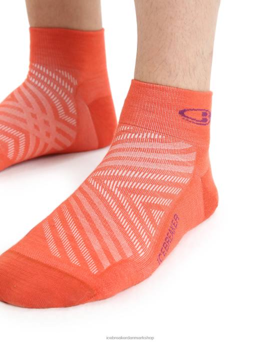 Icebreaker Mænd merino run+ ultralette ministrømper B00X278 tilbehør pulserende jordlyng/go berry