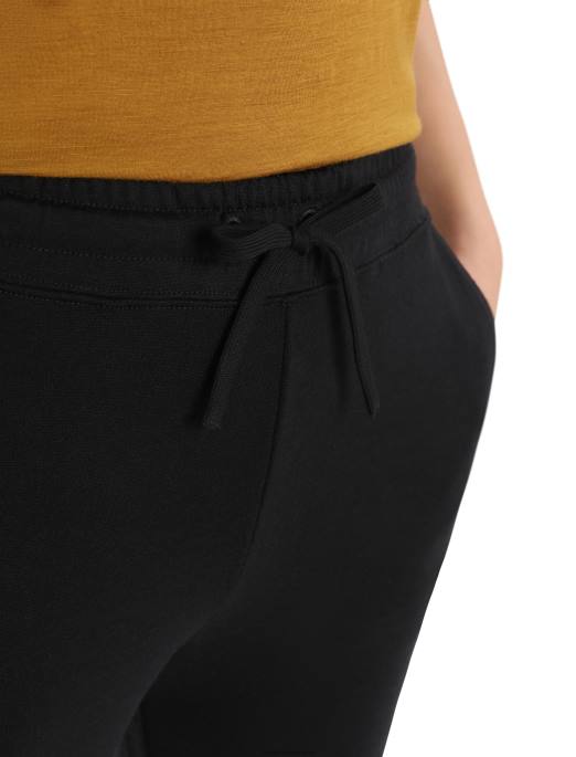 Icebreaker Kvinder zoneknit merino jogger B00X750 tøj sort