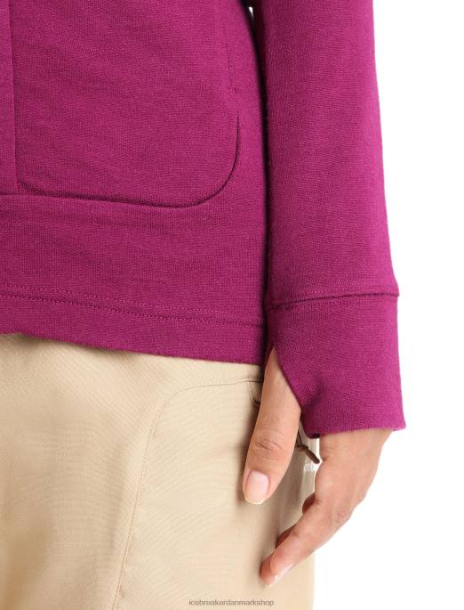 Icebreaker Kvinder merino quantum iii langærmet jakke med lynlås B00X715 tøj gå bær