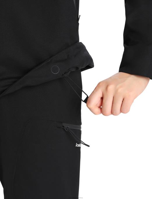 Icebreaker Kvinder shell+ merino jakke med hætte B00X827 tøj sort