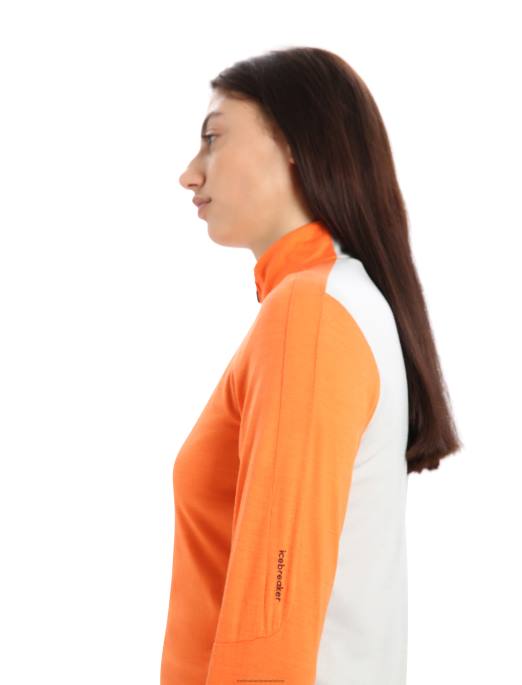 Icebreaker Kvinder zoneknit merino langærmet jakke med lynlås B00X851 tøj flash/ether