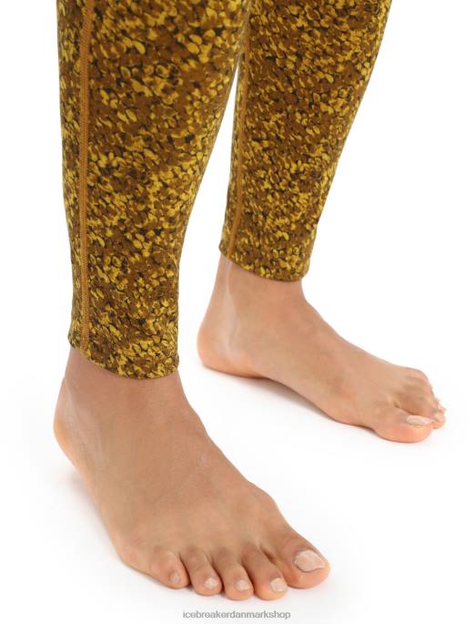 Icebreaker Kvinder merino 200 oasis termiske leggings lav B00X866 tøj lydløst guld/nelliker