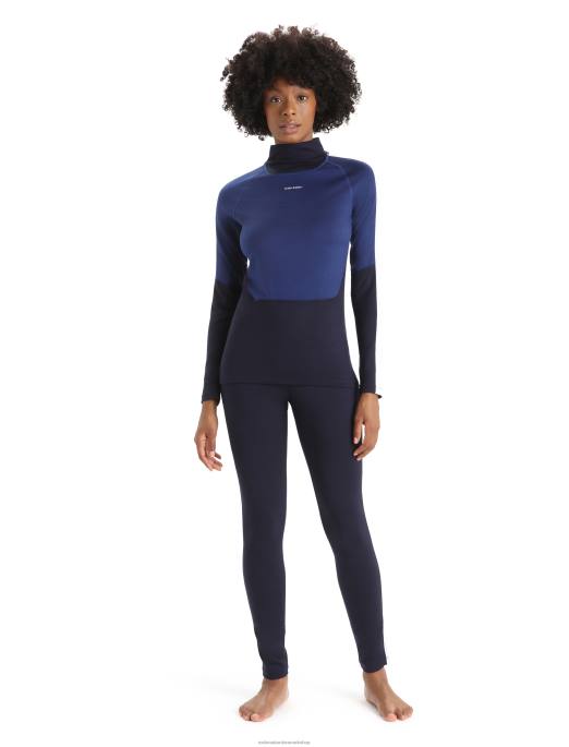 Icebreaker Kvinder merino 200 sonebula termiske leggings B00X587 tøj midnat flåde/sne