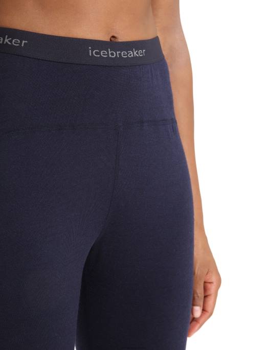 Icebreaker Kvinder merino 200 sonebula termiske leggings B00X587 tøj midnat flåde/sne