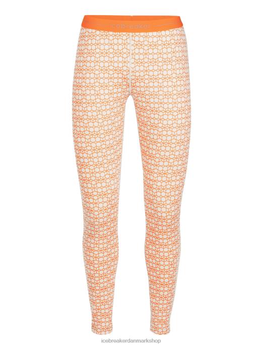 Icebreaker Kvinder merino 250 vertex termiske leggings alpine geo B00X868 tøj sne/blink
