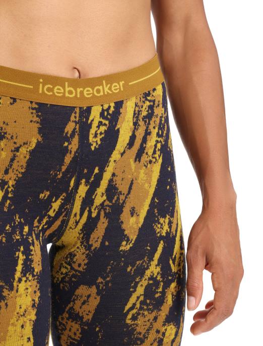Icebreaker Kvinder merino 250 vertex termiske leggings sedimentære B00X826 tøj lydløst guld/nelliker