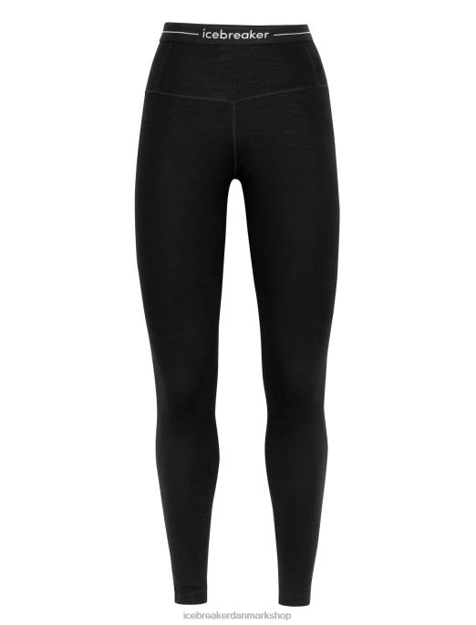 Icebreaker Kvinder merino 260 tech højtaljede termiske leggings B00X577 tøj sort