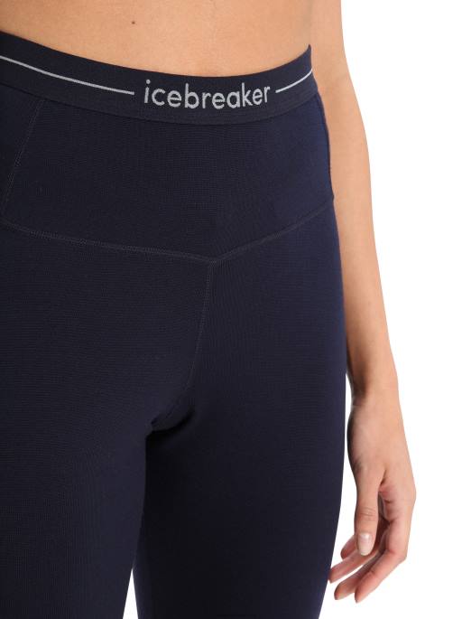Icebreaker Kvinder merino 260 tech højtaljede termiske leggings B00X578 tøj midnatsflåde