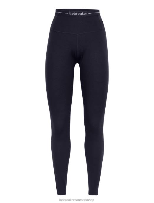 Icebreaker Kvinder merino 260 tech højtaljede termiske leggings B00X578 tøj midnatsflåde