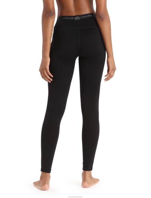 Icebreaker Kvinder merino 260 tech termiske leggings B00X562 tøj sort