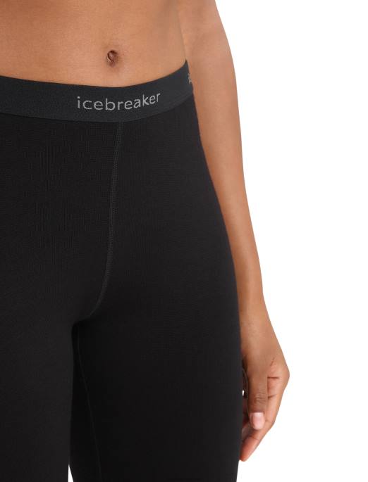 Icebreaker Kvinder merino 260 tech termiske leggings B00X562 tøj sort