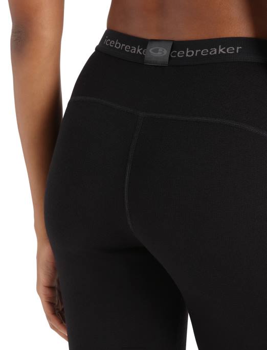 Icebreaker Kvinder merino 260 tech termiske leggings B00X562 tøj sort