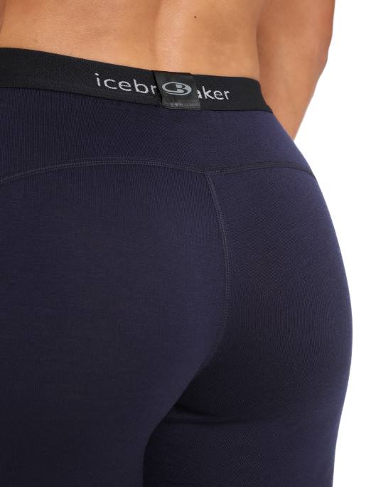 Icebreaker Kvinder merino 260 tech termiske leggings B00X563 tøj midnatsflåde