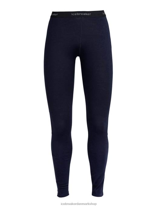 Icebreaker Kvinder merino 260 tech termiske leggings B00X563 tøj midnatsflåde