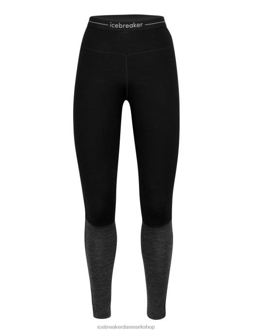 Icebreaker Kvinder merino 260 zoneknit leggings B00X598 tøj sort/jet lyng