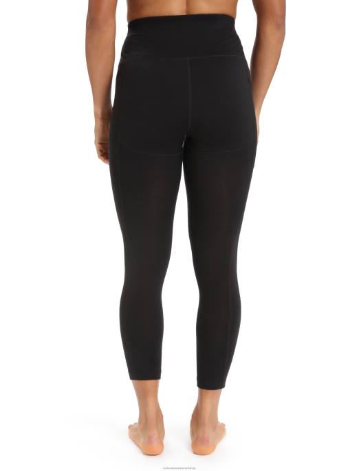 Icebreaker Kvinder merino fastray tights med høj talje B00X733 tøj sort