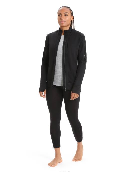 Icebreaker Kvinder merino fastray tights med høj talje B00X733 tøj sort