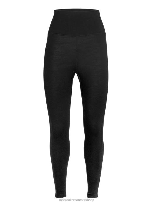 Icebreaker Kvinder merino fastray tights med høj talje B00X733 tøj sort