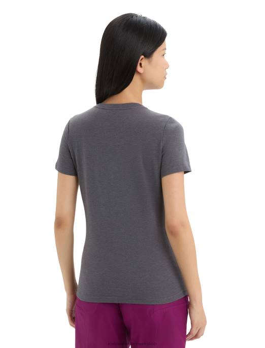 Icebreaker Kvinder merino central klassisk kortærmet t-shirt caravan life B00X663 tøj Monsun