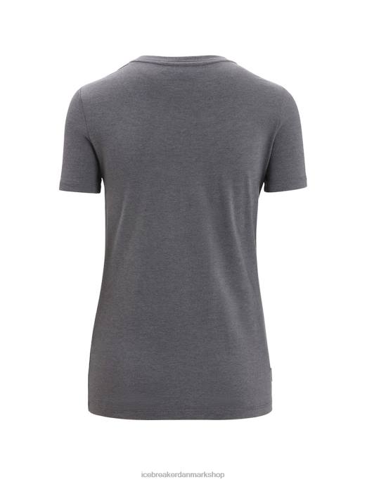 Icebreaker Kvinder merino central klassisk kortærmet t-shirt caravan life B00X663 tøj Monsun