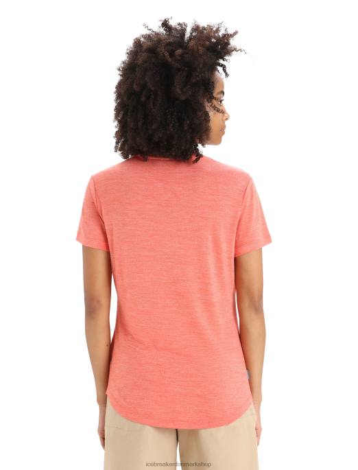 Icebreaker Kvinder merino sphere ii kortærmet t-shirt B00X608 tøj pulserende jordlyng