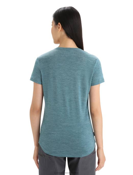 Icebreaker Kvinder merino sphere ii kortærmet t-shirt B00X609 tøj grøn herlighedslyng